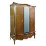 шкаф для одежды "трио" 3-х дв. с зеркалом