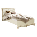 кровать 1-09 "алези" п1.350.1.36 (мягкое изголовье, низкое изножье)