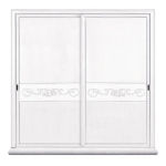 шкаф-купе для одежды "соната" 2-х дв.