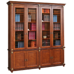 шкаф для книг 4д "валенсия классик" п3.0589.2.07