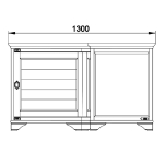 стол письменный угловой "марина" эскиз 141