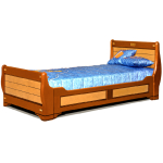 кровать "марина" 90 скм-001-12