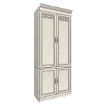 шкаф комбинированный для библиотеки "оскар" мм-218-320