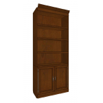 шкаф комбинированный для библиотеки "оскар" мм-218-330