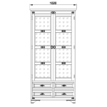 шкаф для книг "марина" эскиз 125