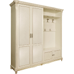 шкаф комбинированный 4д "алези" п1.350.3.02