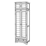 шкаф для одежды "марина" эскиз 54