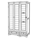 шкаф для одежды "марина" эскиз 59