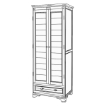 шкаф для одежды "марина" эскиз 53