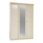 шкаф для одежды "нинель" 3-х дв. с зеркалом