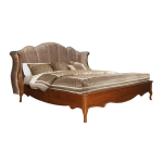 кровать с мягким изголовьем "трио" 180