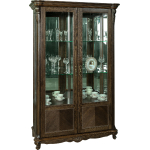 шкаф-витрина 2д "алези" п1.350.0.19