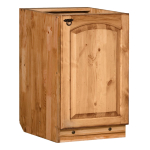 шкаф-стол "викинг gl" №15 (450мм, с полкой)