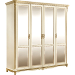 шкаф для одежды 4д "алези" п1.350.1.15
