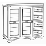 тумба "марина" эскиз 18