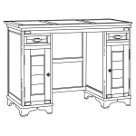 стол туалетный "марина" скм-001-59