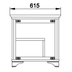 стол сервировочный "марина" эскиз 163