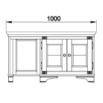 тумба для обуви "марина" эскиз 165