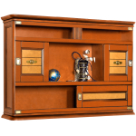 шкаф настенный "марина" скм-001-17