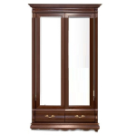 шкаф для одежды "оскар" 2-х дв. с зеркалом