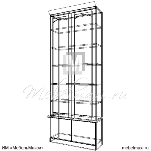 шкаф комбинированный мм-18-302/01 молодечно