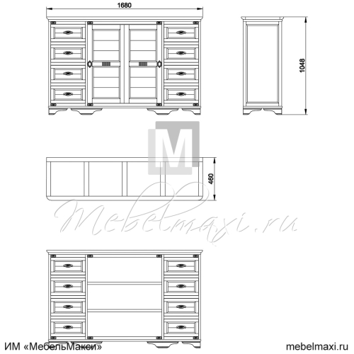 тумба "марина" скм-001-07
