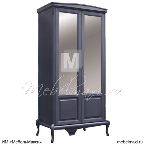 шкаф для одежды "мокко" 2-х дв.