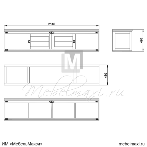 секция верхняя "марина" скм-001-81-01