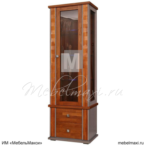 шкаф с витриной "тунис 19"