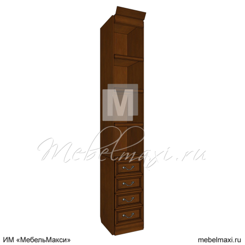 шкаф комбинированный для библиотеки "оскар" мм-218-440