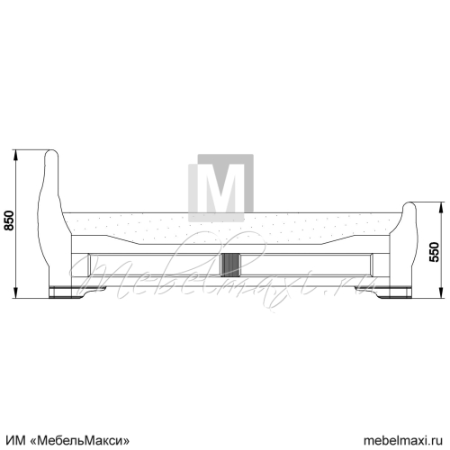 кровать "марина" 110 эскиз 39