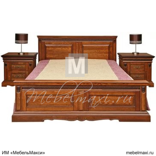 кровать 2-16 "милана классик" п4.0265.1.06