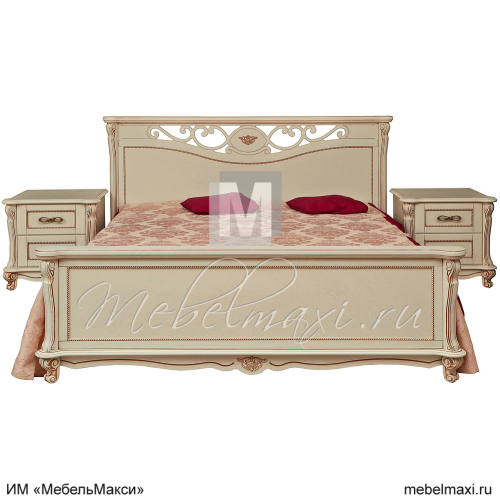 кровать 2-16 "алези" п1.350.1.61 (под. мех.)