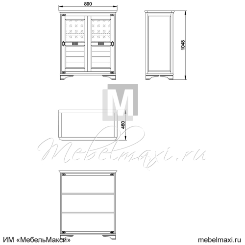 тумба "марина" скм-001-32