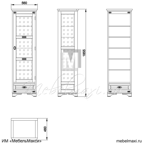 витрина "марина" эскиз 119