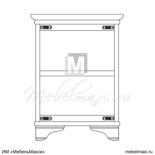 тумба прикроватная "марина" скм-001-01