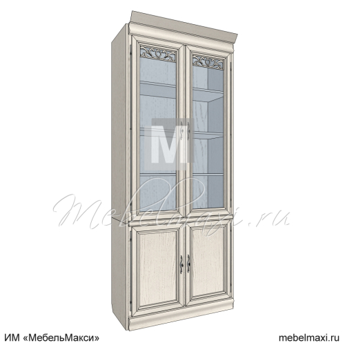 шкаф комбинированный для библиотеки "оскар" мм-218-310