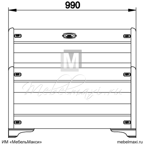 кровать "марина" 90 скм-001-12п с под. механизмом