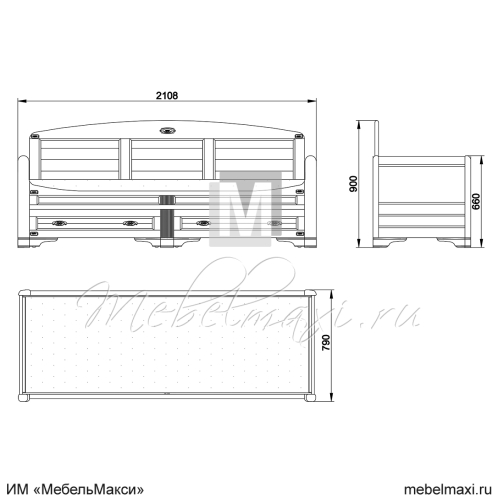 тахта "марина" скм-001-18 (700)