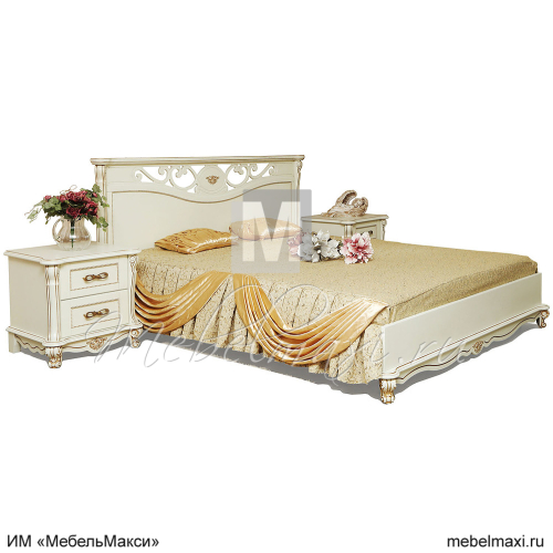 кровать 2-20 "алези" п1.350.1.82 (низкое изножье)