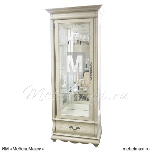 шкаф с витриной "оскар" 01