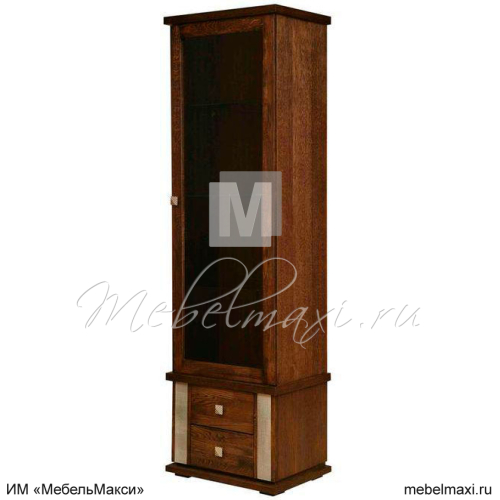 шкаф с витриной "тунис 1"