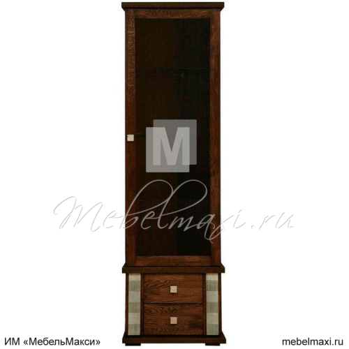 шкаф с витриной "тунис 1"