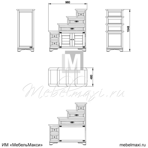 тумба "марина" эскиз 10