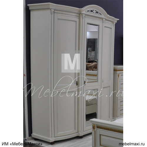шкаф для одежды 3д "валенсия классик" п3.0589.1.10
