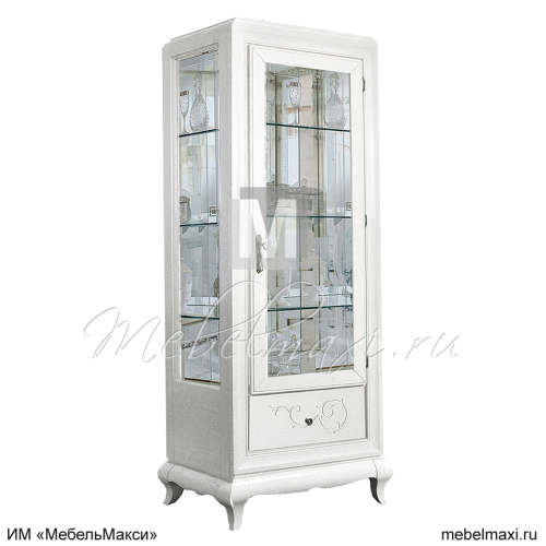 шкаф с витриной "соната" 01