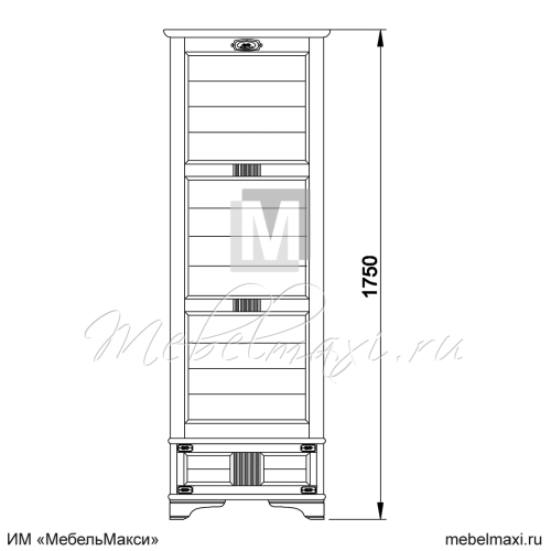зеркало напольное "марина" скм-001-90