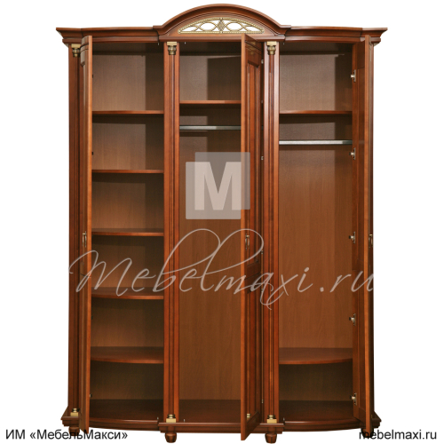 шкаф для одежды 3д "валенсия классик" п3.0589.1.10