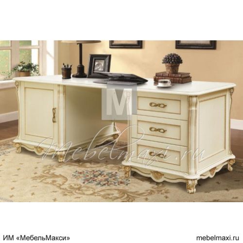 стол письменный 2т "алези" п1.350.2.04