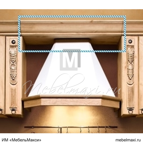 полик над вытяжкой "викинг gl" (600мм)